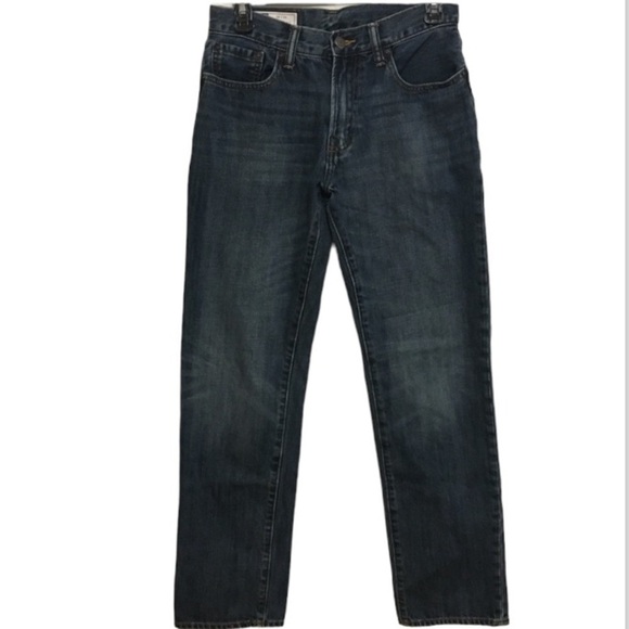 GAP Denim - Gap Dark Wash Denim Straight Leg Jeans Straight Vintage Sahara